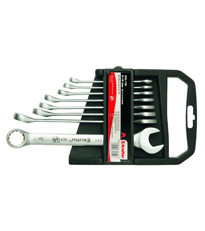 Klíč otevřený-korunkový sada 12ks 8-22mm KR06-1112