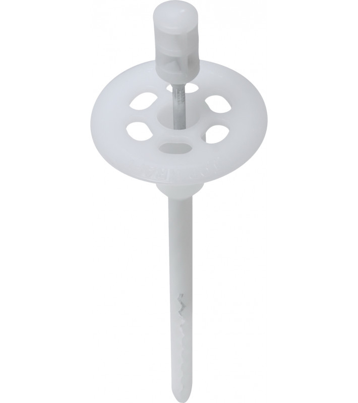 Univerzální talířová hmoždinka - dřík 8mm, kovová zatloukací, podloží A,B,C