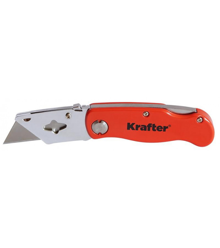 Nůž s trapézovým břitem, zavírací KR11-0036
