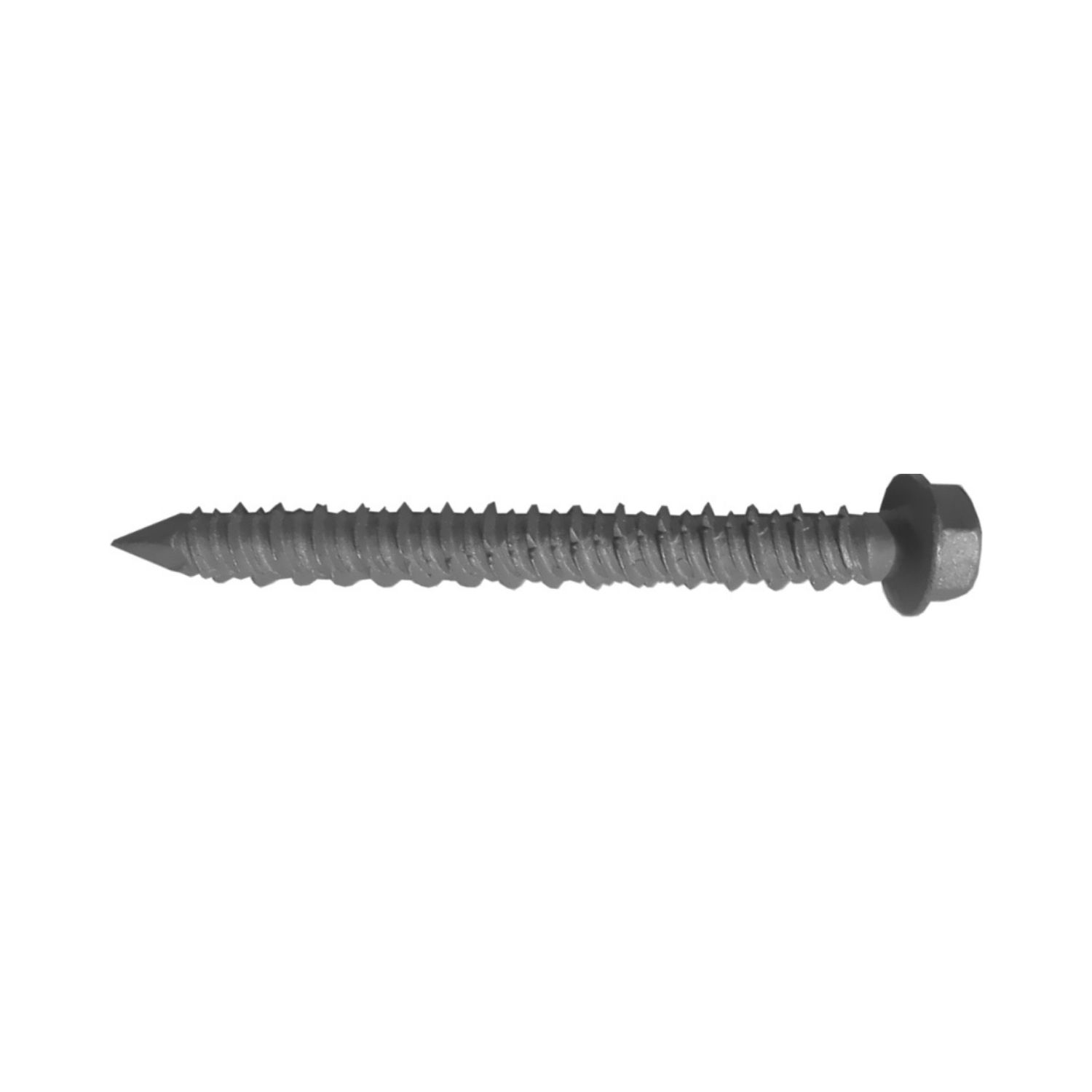 Šroub do betonu a dřeva 6,3 x 40 mm, 6hranná hlava, nalisovanou podložkou, povrchová úprava Magni Silver, 15 cyklů Kesternicha TCS WH