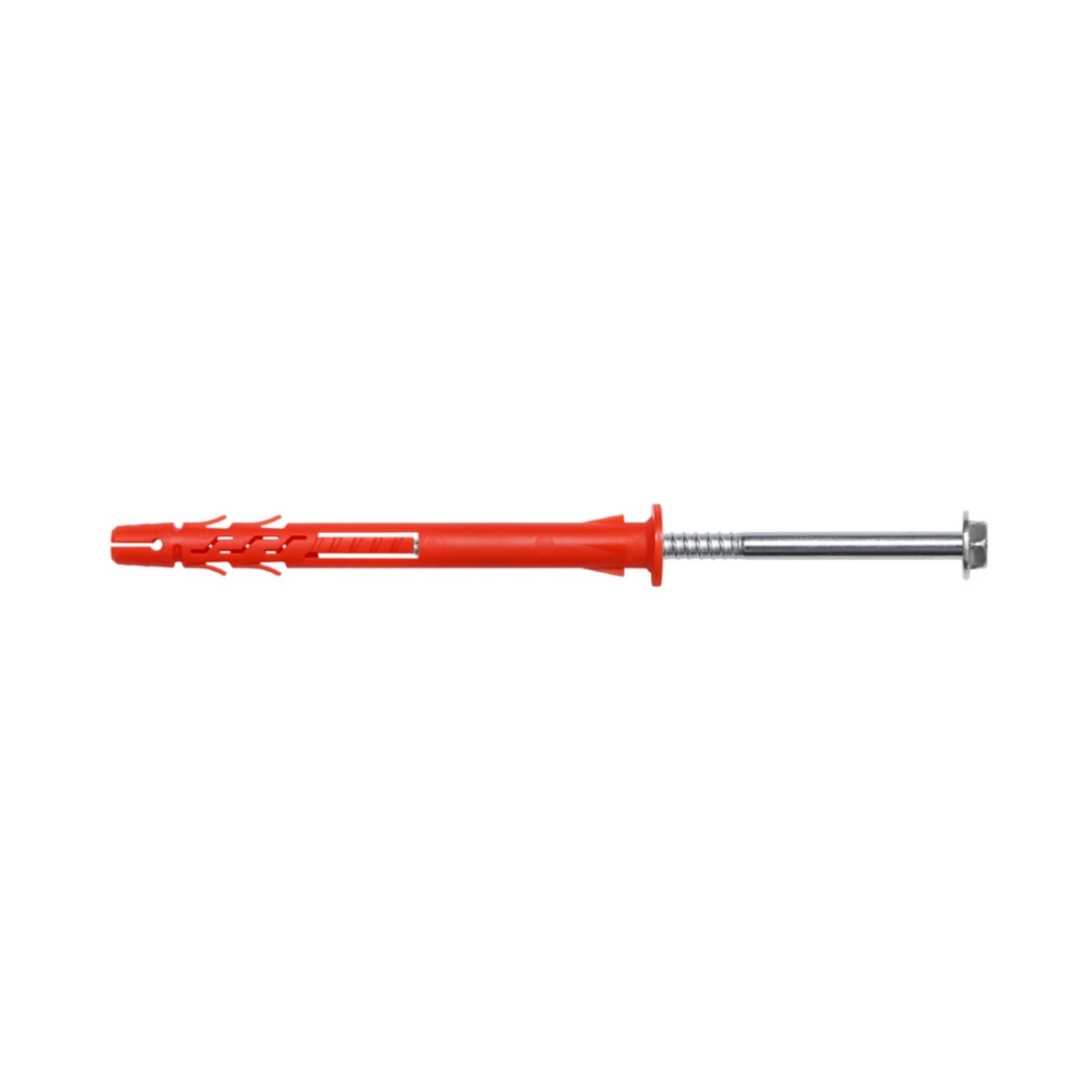 Rámová hmoždinka s límcem, 6hranná hlava s podložkou, Nylon, Torx 30, HEX 13 SGS