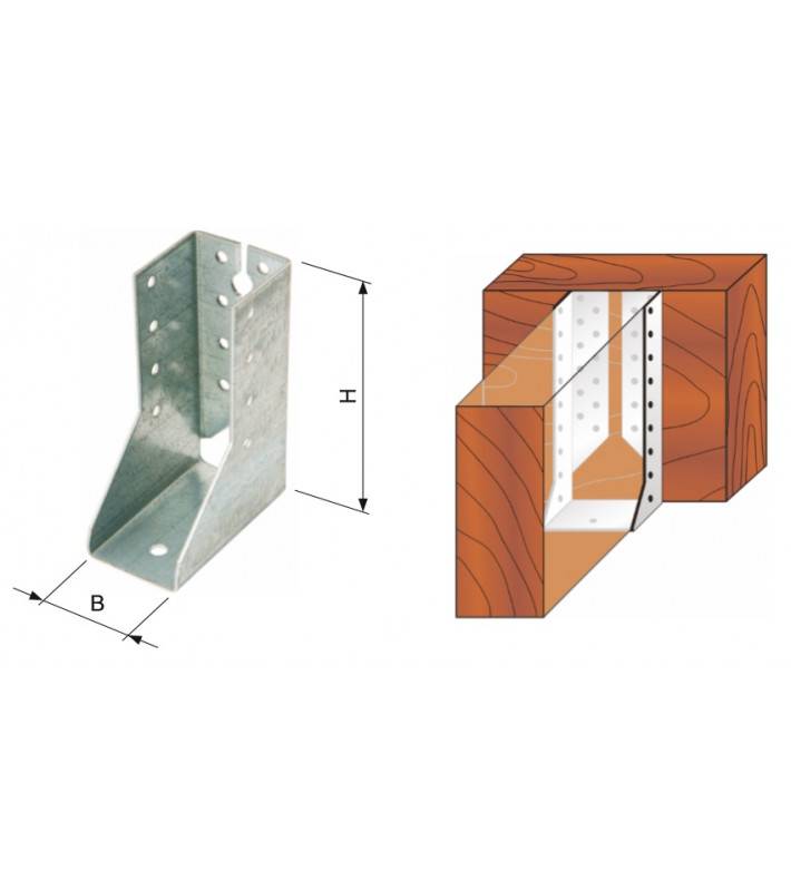 Trámový nosník vnitřní uzavřený
